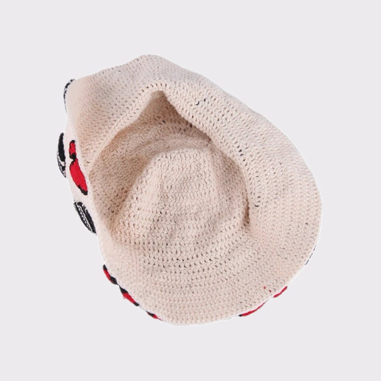 Milian Crochet Jacquard Bucket Hat