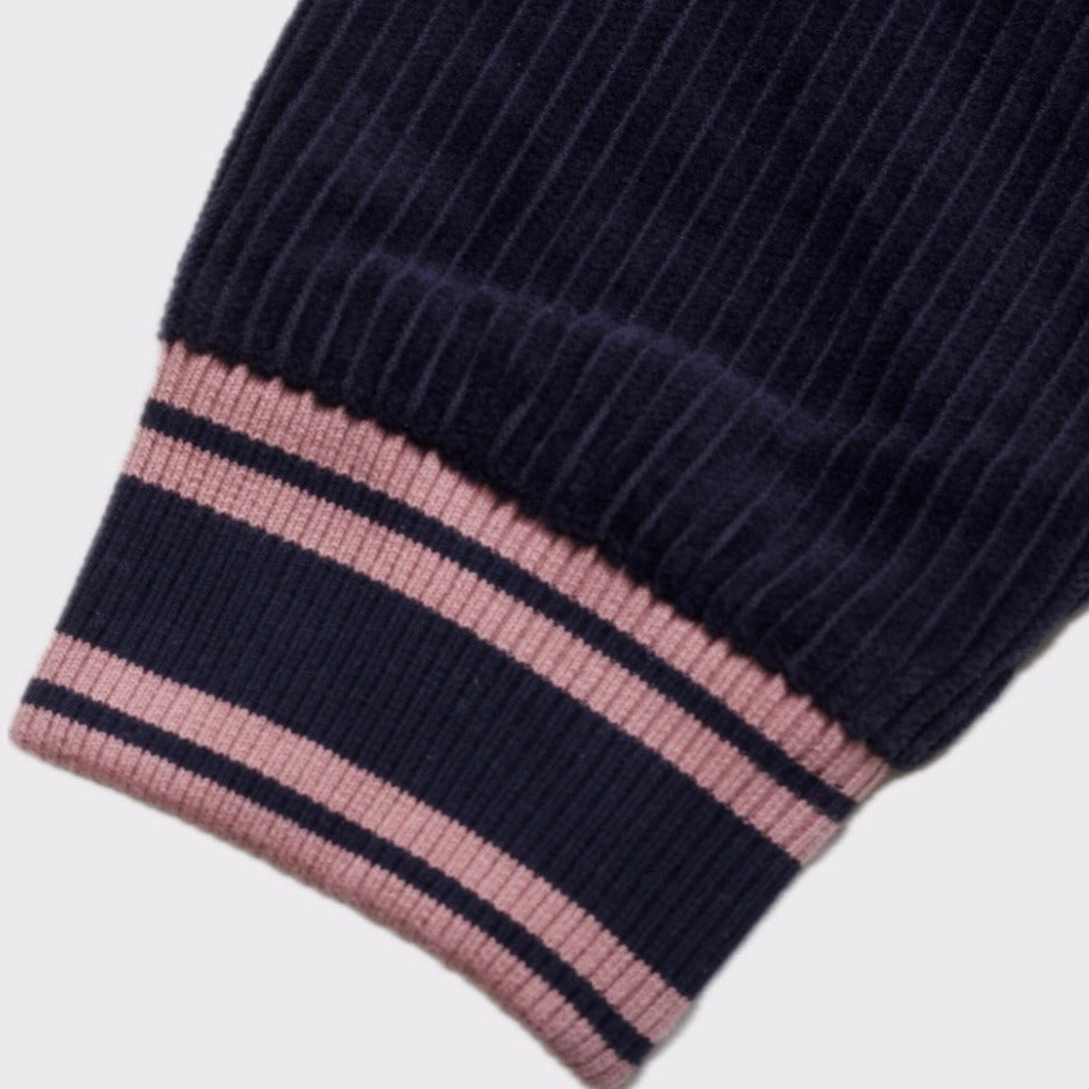 Milian Corduroy x Denim Bomber Jacket